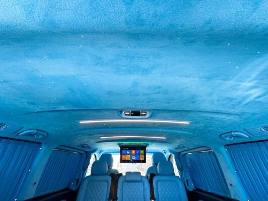 V Class Business Edition Blue interior