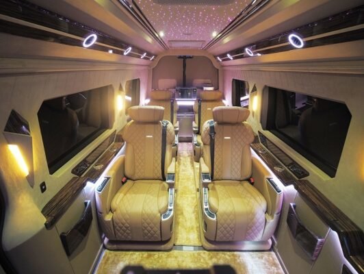 mercedes vip luxury van