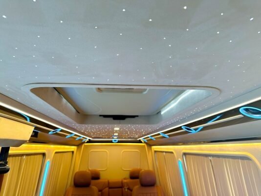 Mercedes Sprinter Van Luxury Edition Roof View