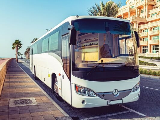 Mercedes Bus into Gorgeous Mobile Retail shop
