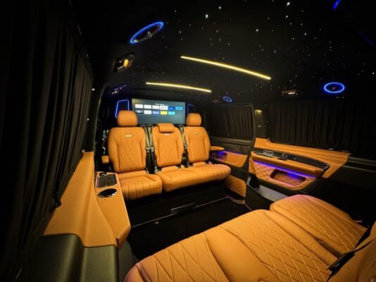 Mercedes Benz Vito Business Van Orange Interior