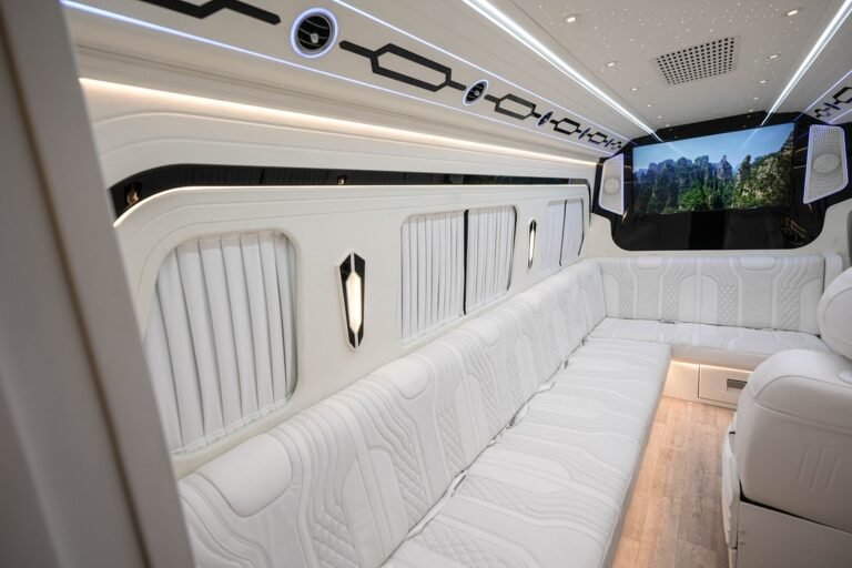 Luxury Sprinter Van Offers Unmatched Comfort and Style